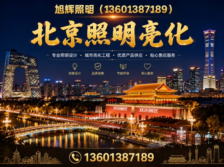 朝阳县节日灯饰展示图
